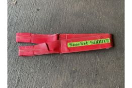 1 x Spanset 5 tonne lifting/recovery strops from MOD