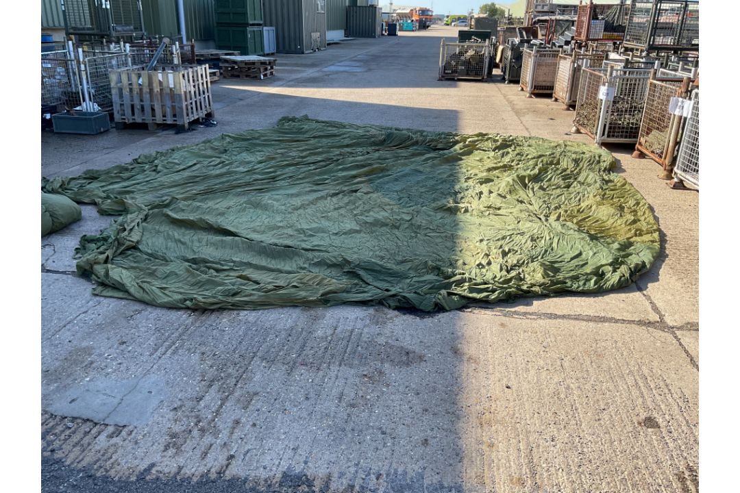 3 x Green British Army Parachutes - Image 4 of 5