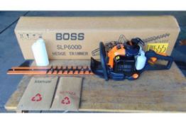 New & Unused Boss Petrol Hedge Trimmer SLP600D