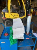 3 x new Unissued Pallet Manual Film Wrappers.