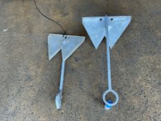 2 x Unissued Winching Anchors From UK MOD
