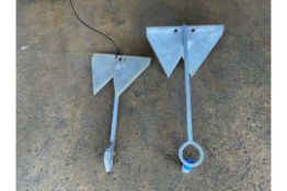 2 x Unissued Winching Anchors From UK MOD