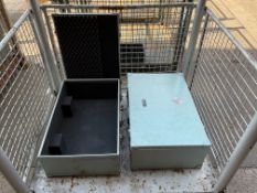 2 x Alluminium Transit Cases From MOD 75 x 50 x 25 cm From MOD