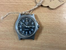 Rare CWC 0555 Royal Marines / Navy Service Watch, Low Serial No 0390, Date 1995