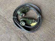 1 x BRITISH ARMY/NATO VEHICLE SLAVE LEAD.