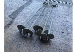 5x Ground anchors