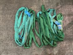 5 x various length towing straps