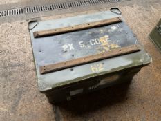 A1 Aluminium Zarges Type Stacking Waterproof Transit Case, MoD Reserve Stock