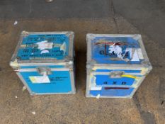 2x Air Freight Transit Cases 45 x 35 x 50 cms