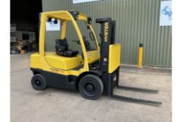 Hyster H2.5FT Diesel Fork Lift Truck.3 stage container mast ffl and ss
