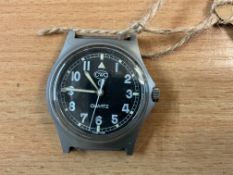 Unissued CWC 0552 Royal Marines Navy Service Watch Nato Marks, Date 1990, * Gulf War 1 *