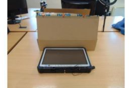 PANASONIC TOUGHBOOK CF-D1 with a wall charger, Vehicle dock & DC Adapter from UK Fire and Rescue