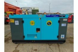 2023 New Unused 70 KVA Silent Diesel Generator - 3 Phase 230 / 400V