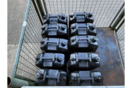 10 x British Army 20Ltr Water Jerry Cans