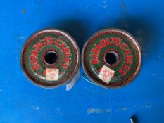 2 x 100 Ft Rolls Of Vehicle Electrical Cable