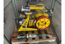 WEBBER-HYDRAULIC JAWS OF LIFE RESCUE EQUIPTMENT.