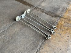 5 x Galvanised Ground Anchors.