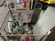 1 x Stillage of Bowman Radio Fitting Kit Jerry Can Holders Etc, unissued