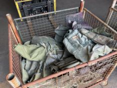 1 x Stillage of Vehicle covers, Holdalls, Tool Rolls, Straps etc