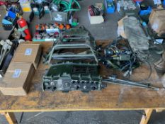 Clansman UK/RT 320 HF Transmitter Receiver c/w 2 Spare Batteries and Accessories