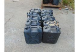 10 x British Army 20Ltr Water Jerry Cans