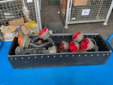 15 x Land Rover etc Vehicle Light Units c/w Fittings