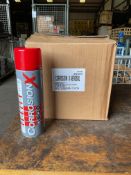 1 x Box of 12, 475ml Anti Corrosion X Aerosol Spray Cans