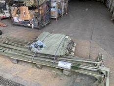 1 PALLET MAN 4X4 TRUCK HOOPS AND CANVAS