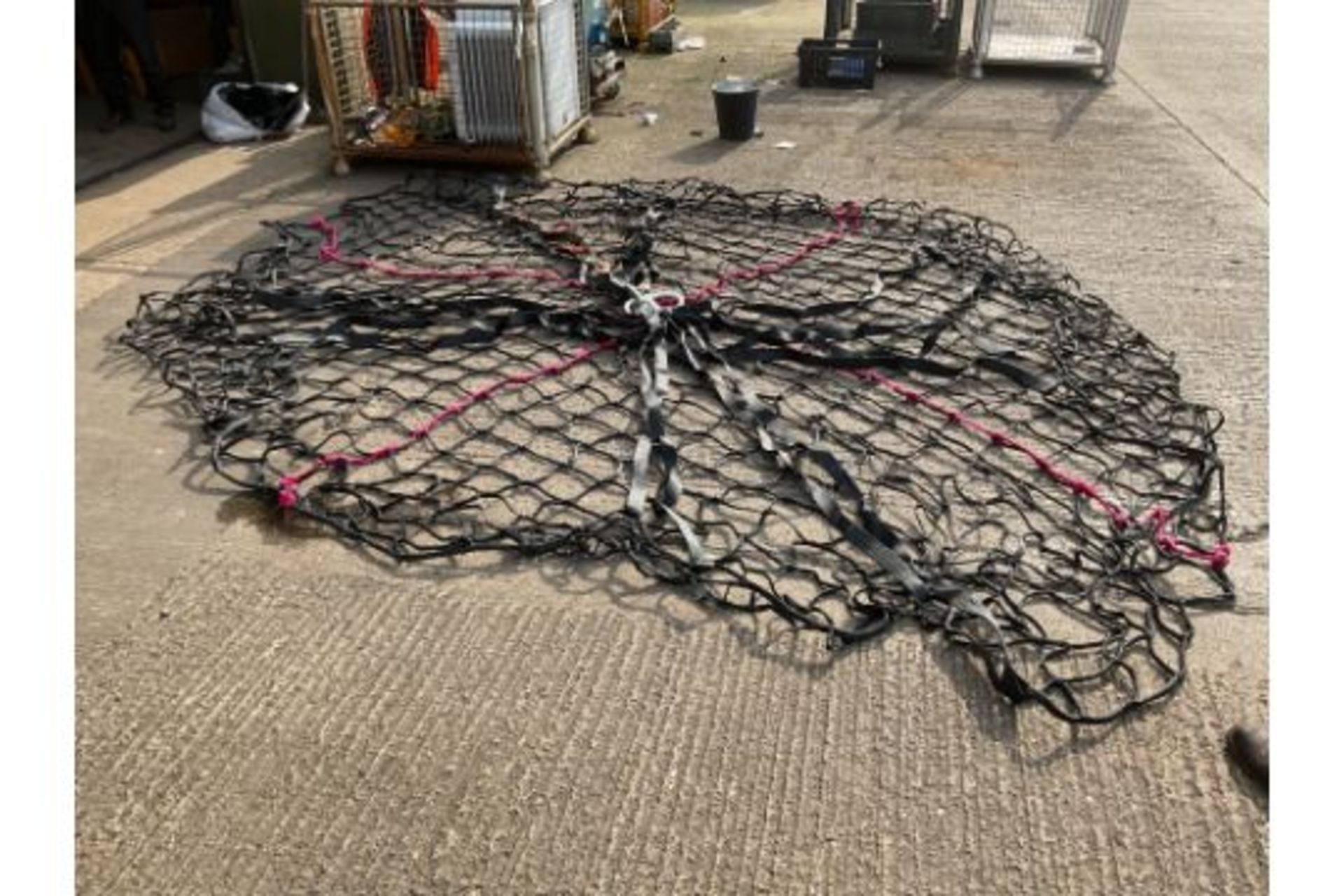 New Unissued Bridport Helicopter Underslung Cargo Lifting Net c/w Straps Hooks etc Original Packing - Image 2 of 5