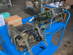 Clansman UK/RT 320 HF Transmitter Receiver c/w 2 Spare Batteries and Accessories