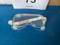Q 80x Pairs New Unissued Goggles Protective