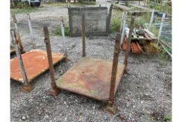 MOD STEEL STACKING POST STILLAGE