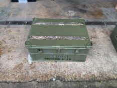 A1 Aluminium Zarges Type Stacking Waterproof Transit Case, MoD Reserve Stock