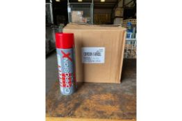 1 x Box of 12, 475ml Anti Corrosion X Aerosol Spray Cans