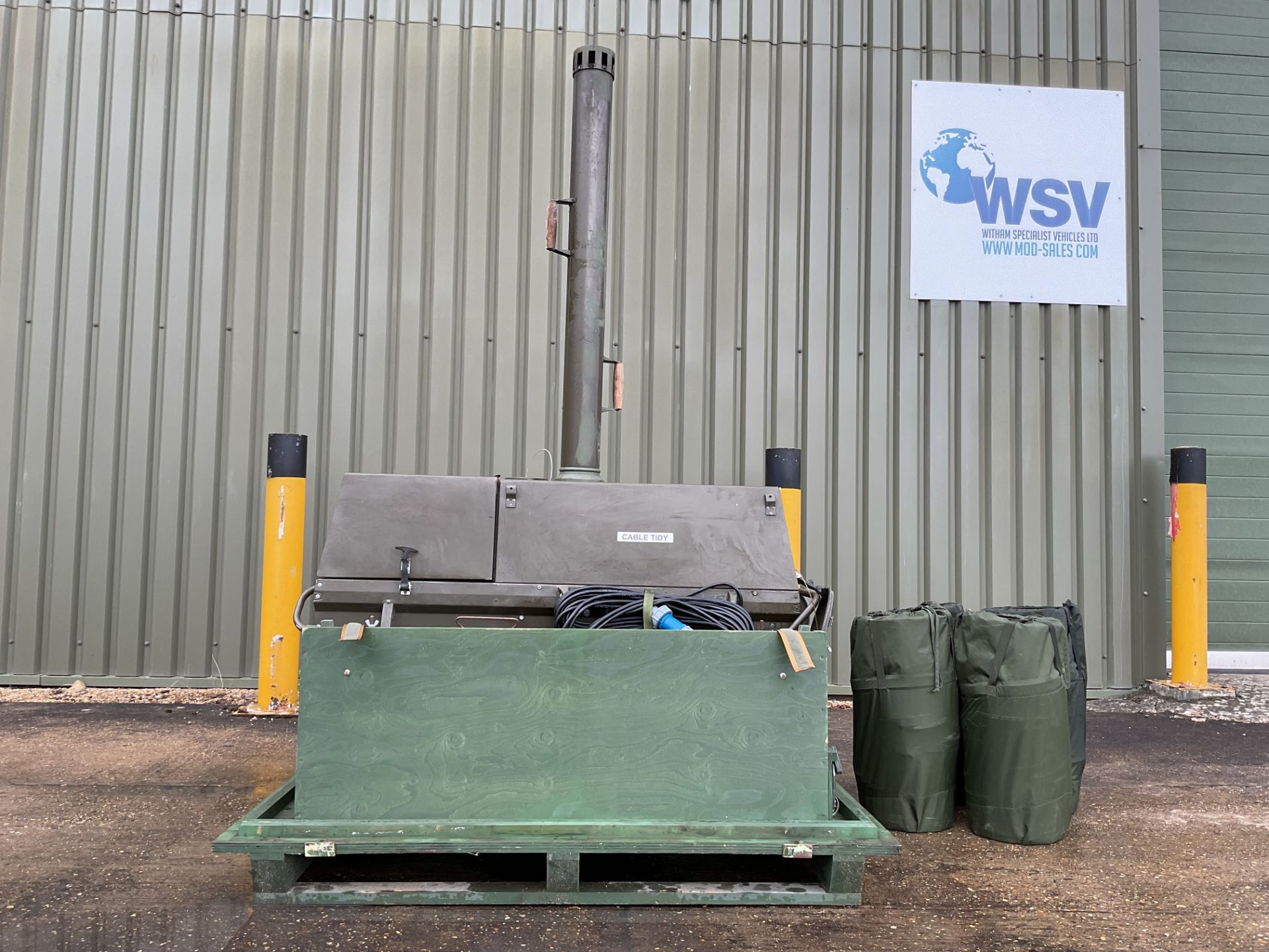 Dantherm VAM 40 Portable Workshop / Building Heater 230V c/w Accessories as shown - Image 3 of 43