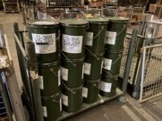 12 x drums XG-284, general purpose lubricant for multiple applications 12.5Kg from MoD Store