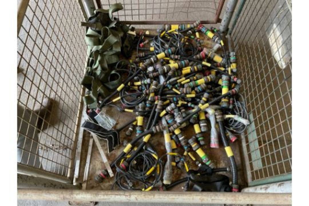 1 x Stillage of radio leads, straps etc. - Image 4 of 4