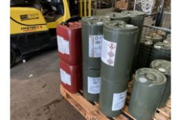 8 Drums 25 litr OM-11 high performance oil for lightly loaded mechanisms from MoD Reserve Store