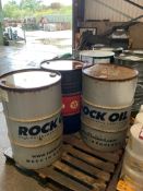 2 x 210ltr barrels of Rock oil 75w90 Axle & transmission oil