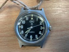Rare CWC 0552 Royal Marines / Navy Service Watch Fat Boy Case, Nato Marks, Low Serial No 492