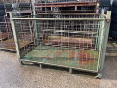 Heavy Duty MOD Steel Stacking Stillage w/ Removeable Side Bars & Corner Posts