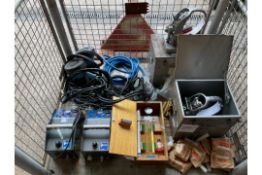 1x Stillage Lamps, Pumps, Brake Testers etc