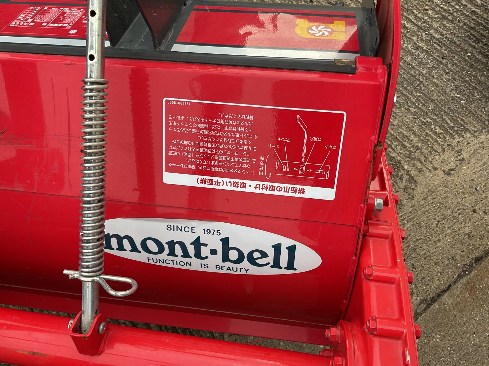 4 x 4 Mitsubishi GF130 compact Tractor with rotavator attachment.ONLY 92 hrs - Image 10 of 17