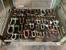 40 x MoD Recovery D Shackles Various Sizes