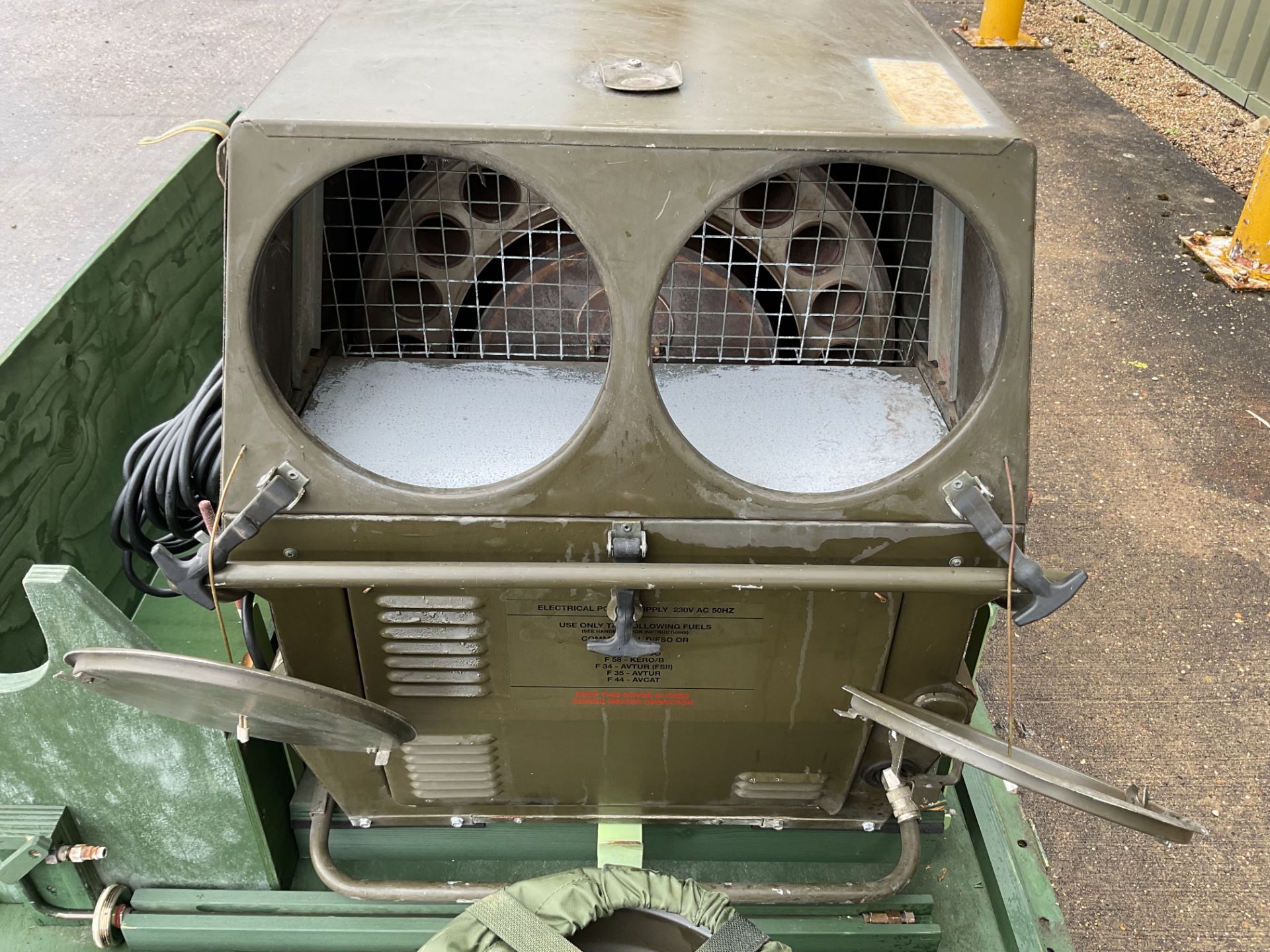Dantherm VAM 40 Portable Workshop / Building Heater 230V c/w Accessories as shown - Image 12 of 43