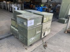 12 X ALUMINIUM VEHICLE TOOL BOXES 60X50X30 cms