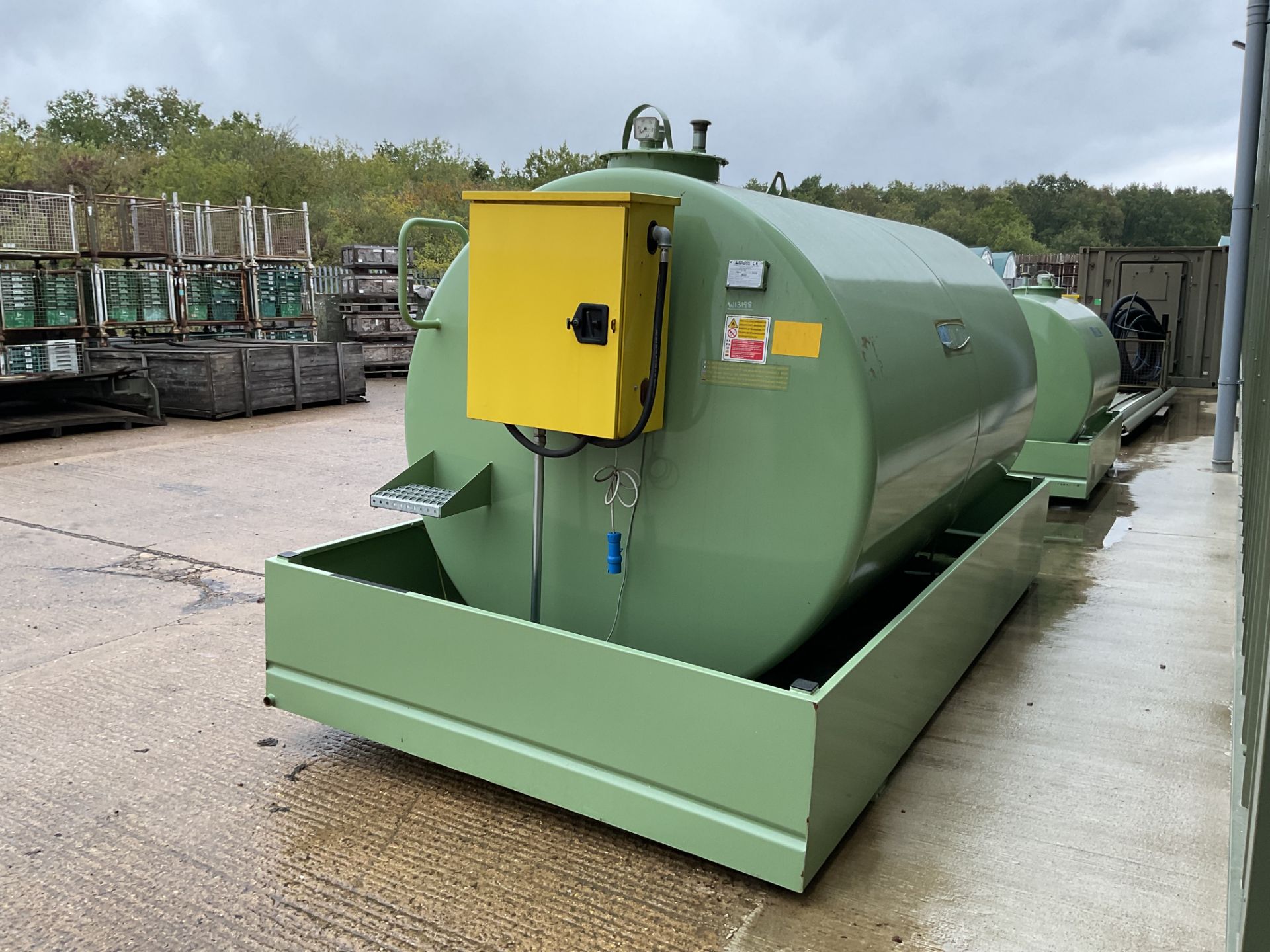 UNUSED Emiliana Serbatoi TF9/50 8995 litre BUNDED Diesel Fuel Tank C/w Pump Etc. - Image 4 of 13