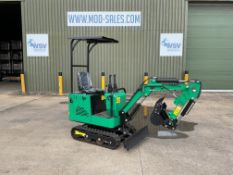 1020kg Mini Crawler Excavator JPC PC-10. Manufactured in 2023