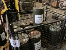 12 x OEP-80, A high performance extreme pressure gear Oil 25L oil from MoD Store
