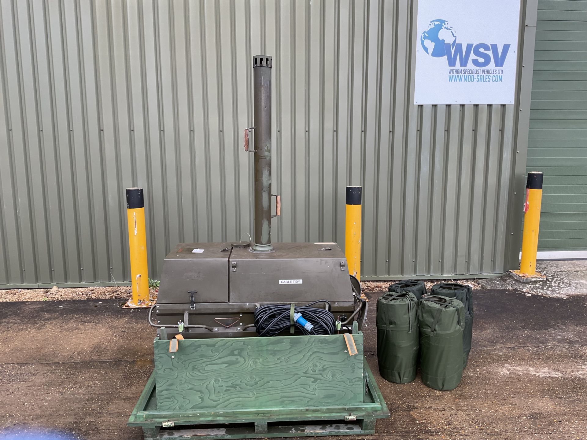 Dantherm VAM 40 Portable Workshop / Building Heater 230V c/w Accessories as shown - Image 4 of 43